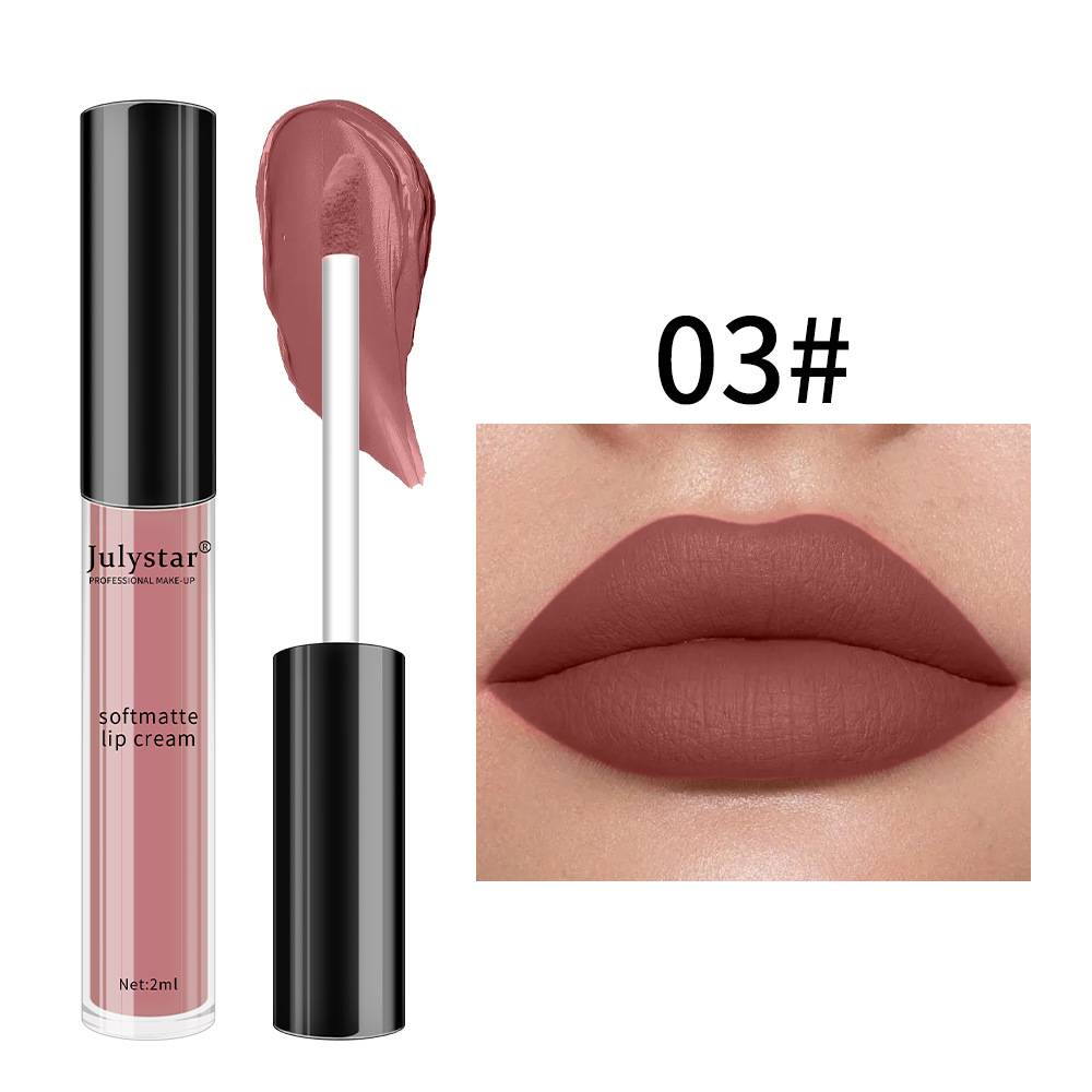 Christmas makeup: non-fading matte lip glaze, cross-border wholesale.