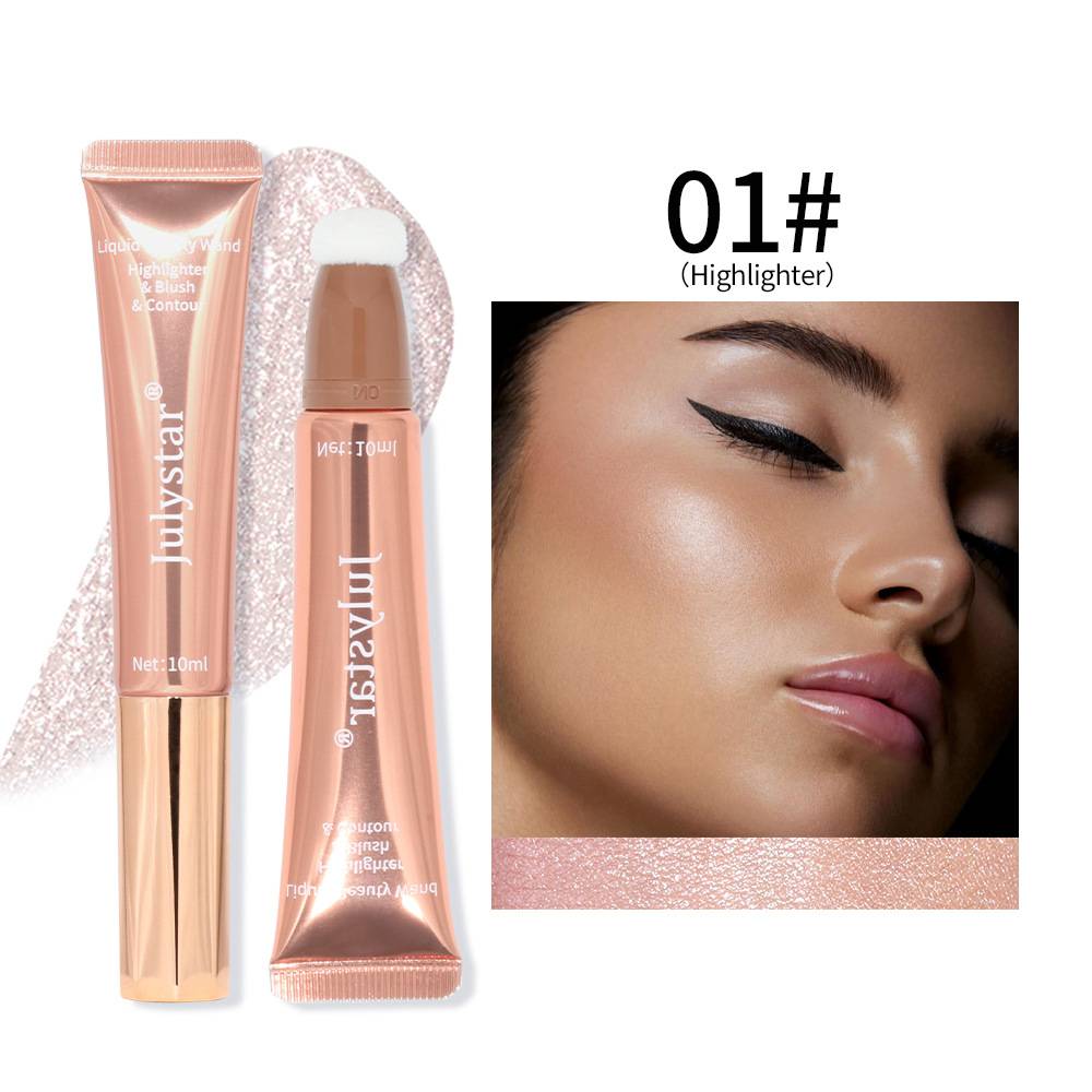 Liquid blush, shimmer stick, trade wholesale.