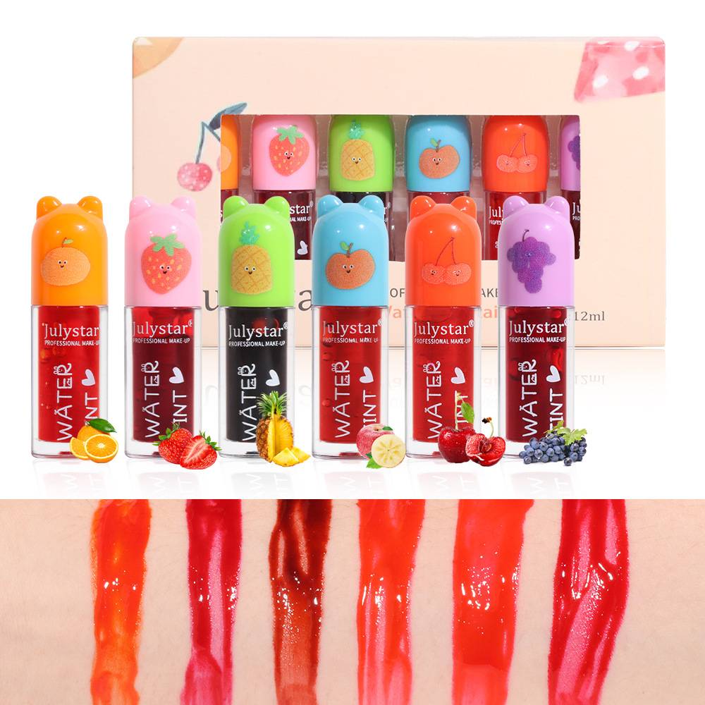 Mirror lip glaze, non-fading, water-resistant.