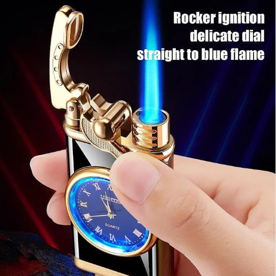 Creative inflatable lighter turntable rocker