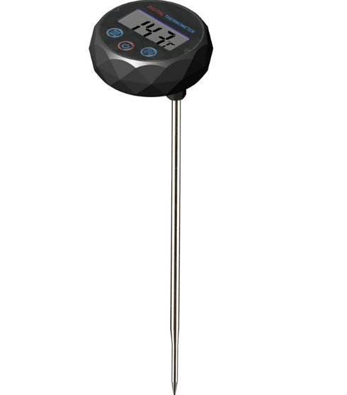 Milk coffee hand brewing thermometer with pen cover Food thermometer waterproof