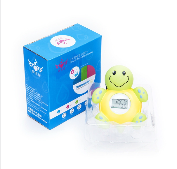 MTY-801 Cartoon Turtle Children&#039;s Electronic Water Thermometer