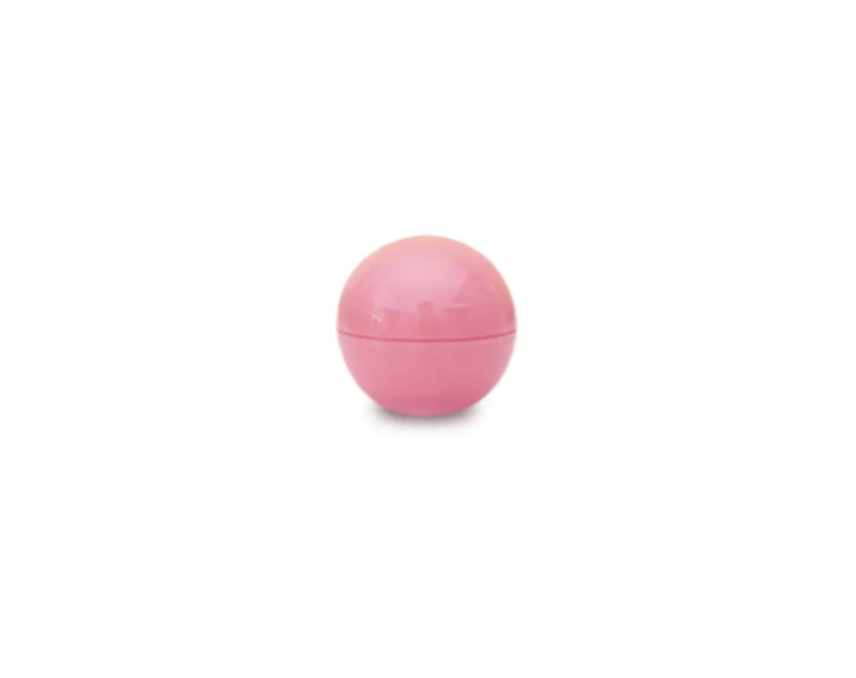 Organic Moisturizing Lip Balm Ball Private Label Lip Cream Lineremoval Multiple Scents Purple Round Ball Lip balm