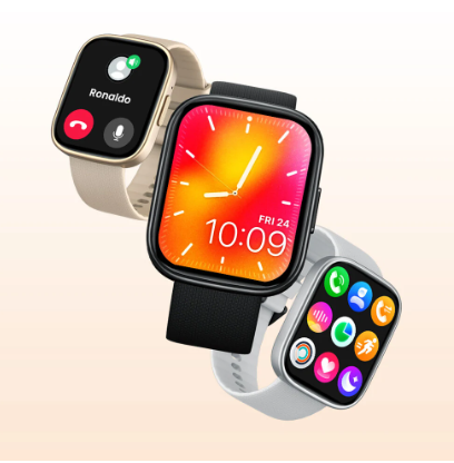 2023 World Premiere]New Zeblaze GTS 3 Plus 2.15 inch Ultra-large 415*505pixels HD AMOLED 24H Heart Rate SpO2 Hifi bluetooth Phone Call BT5.2 Smart Wat