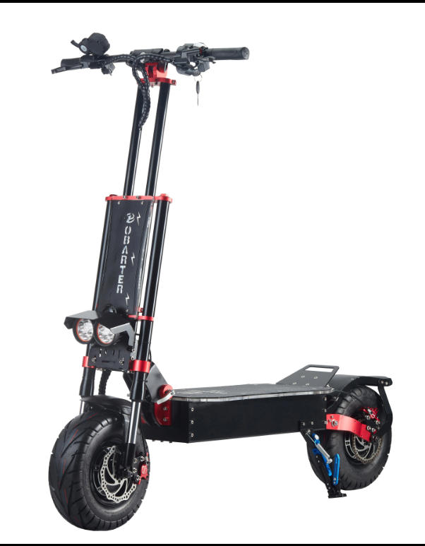 Quickwheel US EU Warehouse 5600W Powerful 13 Inch Fat Tire 75 Km Long Range Off Road Scooter Adult 60V Electric Scooter