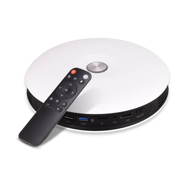 WEJOY DL-S9 1280x720P 300 Lumens LED Smart HD Projector, Android 6.0, 2G+16GB, US Standard
