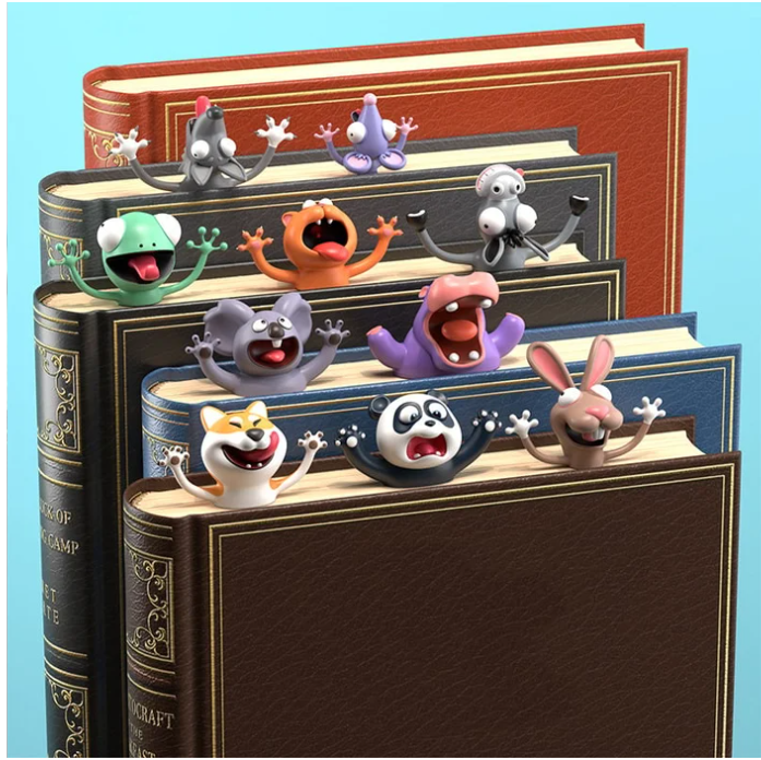 3D WACKY BOOKMARK - MORE FUN READING