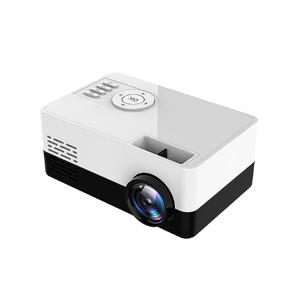 S261/J16 Home Mini HD 1080P Portable LED Projector, Supports TF Card/AV/U Disk, Plug Specification: US Standard