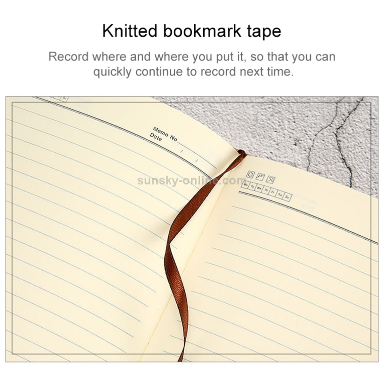 A5 marbled vintage combination lock notebook multifunctional student handbook organizer