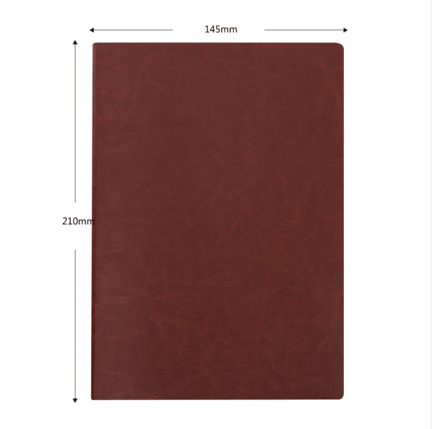 2 copies for sale, imitation leather business notebook, retro notepad, cover color: blue, specifications: A5