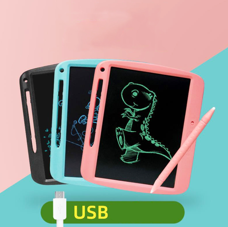 Children&#039;s LCD Drawing Board Electronic High Glossy Writing Board Smart Rechargeable Handwriting Tablet Style: 9 inch
