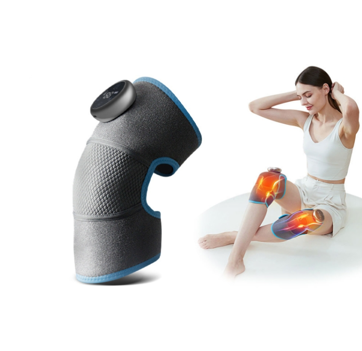 Heated knee massager knee pads hot compress joint physical therapy device