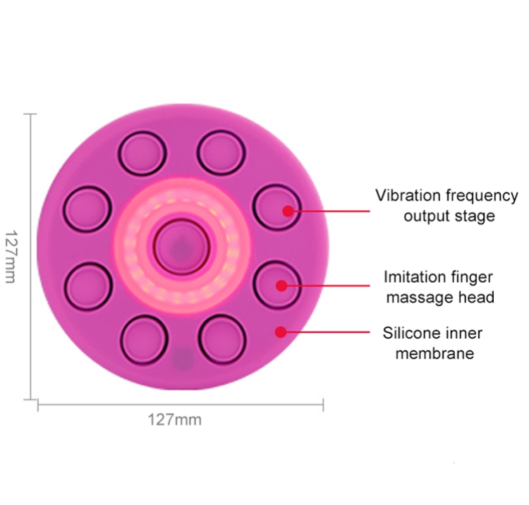 Bluetooth breast massager breast massager, style:APP style