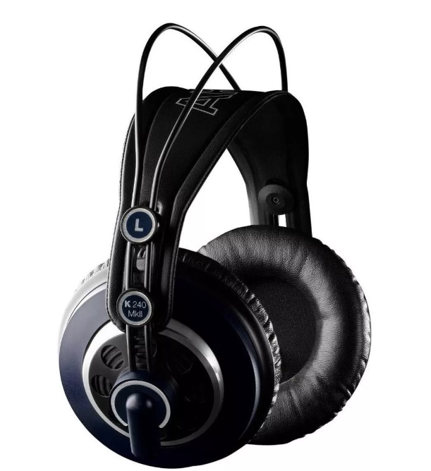 Fone de ouvido over-ear AKG K240 MKII preto