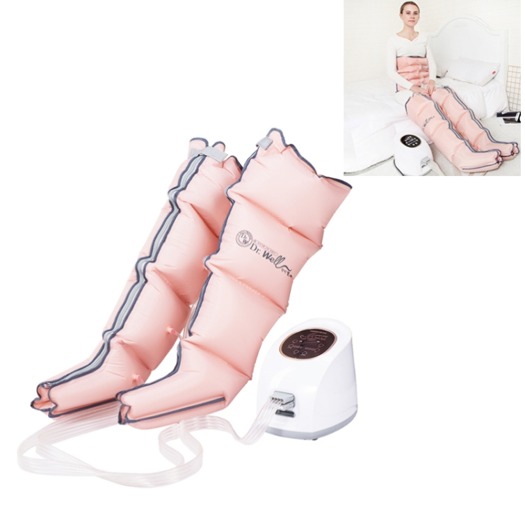 RD-M2857 Leg Airbag Pouch Full Wrap Intelligent Airwave Pressure Massager with Host, Support Timed/Positioned Massage &amp; 10 Adjustable Strengths, U