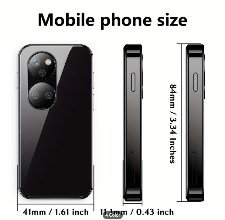 SOYES P40 Mini For Android Phone: 2.5 Inch Display, 5MP Camera, Dual SIM, WhatsApp &amp; 3G - Cute Little Smartphone!