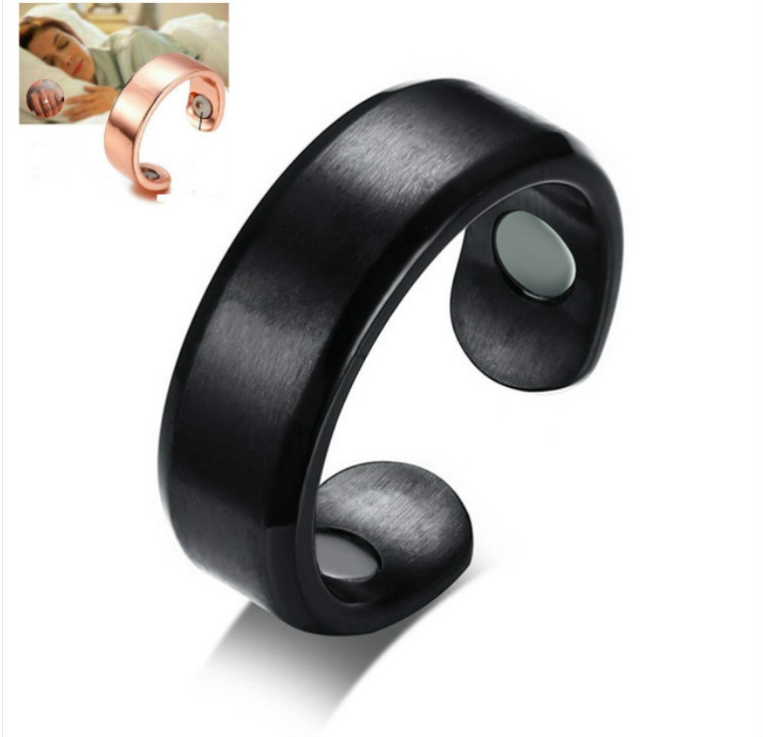 Shiatsu anti-snoring ring reflexology to prevent snoring