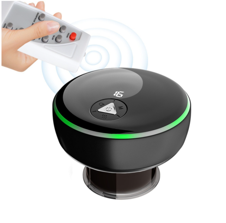 Intelligent cupping device with breathing light Electric heating scraping instrument Meridian dredging massage instrument