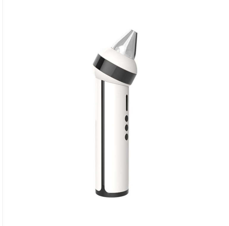 QY208 Facial Cleansing Blackhead Suction Pore Cleanser (White with Black Trim)