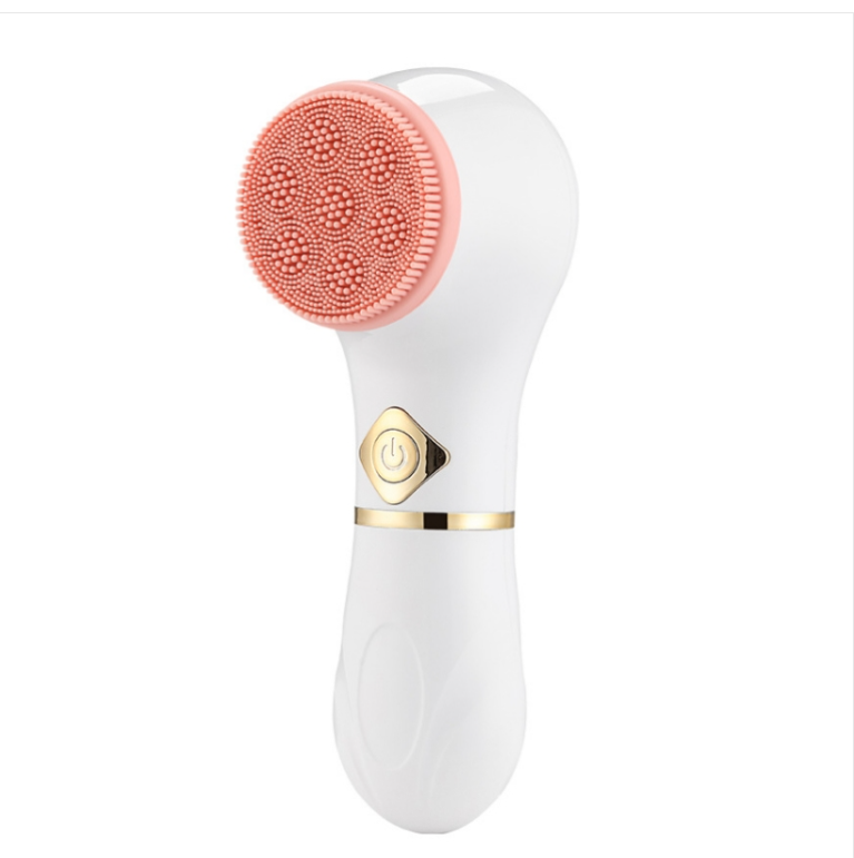 Pore Cleansing Electric Facial Cleanser Blackhead Removal Silicone Face Brush