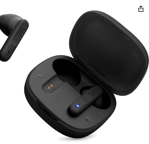 JBL Wave Flex TWS - Wireless Headphones, Bluetooth, Black