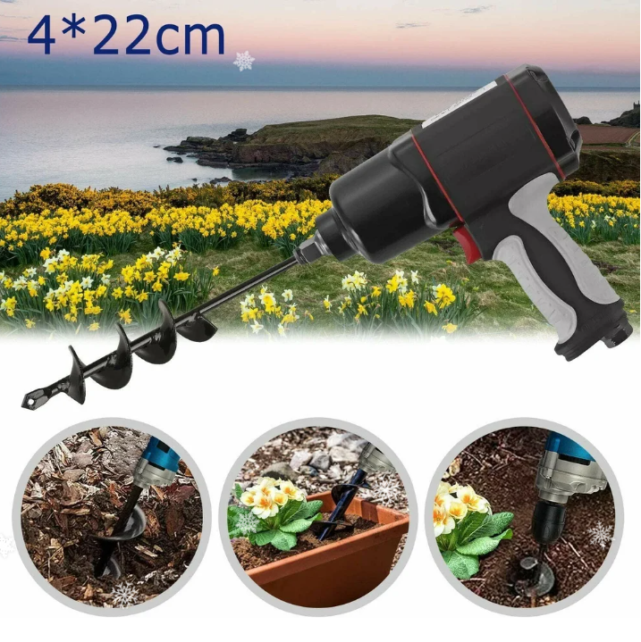 Easy Gardening Auger Spiral Drill Bit
