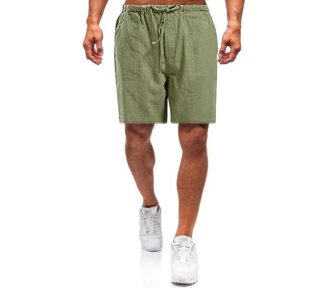 Men&#039;s linen loose casual shorts