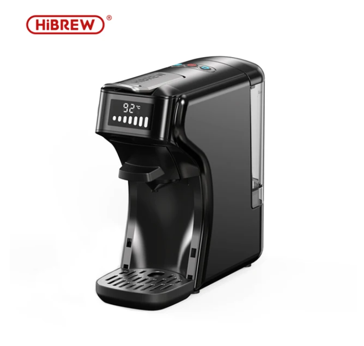 HiBREW Capsule Coffee Machine 6in1 Hot/Cold Multiple Espresso Cafetera Cappuccino Coffee Maker Dolce Gusto Nespresso Powder H1B