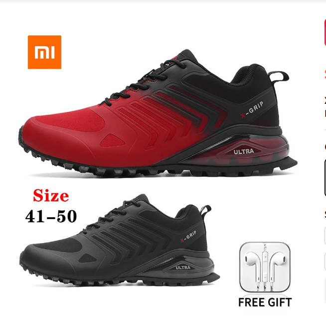 Xiaomi Youpin Outdoor Men Running Shoes Men&#039;s Sports Shoes 2022 New Non-slip Wear-resistant Large Size Male Marathon Sneakers