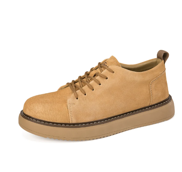 Xiaomi Youpin Spring Autumn Men&#039;s Casual Leather Shoes for Men Rubber Non-slip Walking Top Layer Pig Leather Upper Men Shoes