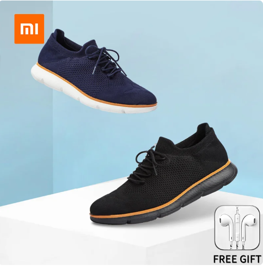 Xiaomi Youpin Water Splash Shoes for Men Prevention Antibacterial Ventilation Casual Sneakers Non-slip Wear-resisting Grey