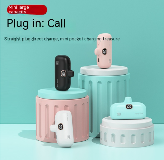 Wholesale mini pocket power bank ultra small and portable cross-border hot selling KC certified 5000 mAh power bank