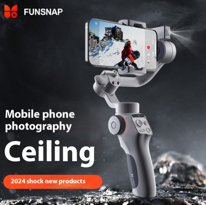 Funsnap Capture5 AI gimbal stabilizer mobile phone stabilizer