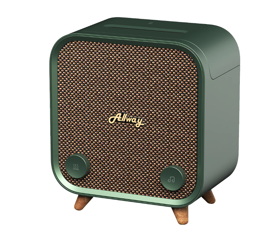 Allway Aqua10 Bluetooth Speaker Aromatherapy Essential Oil Diffuser