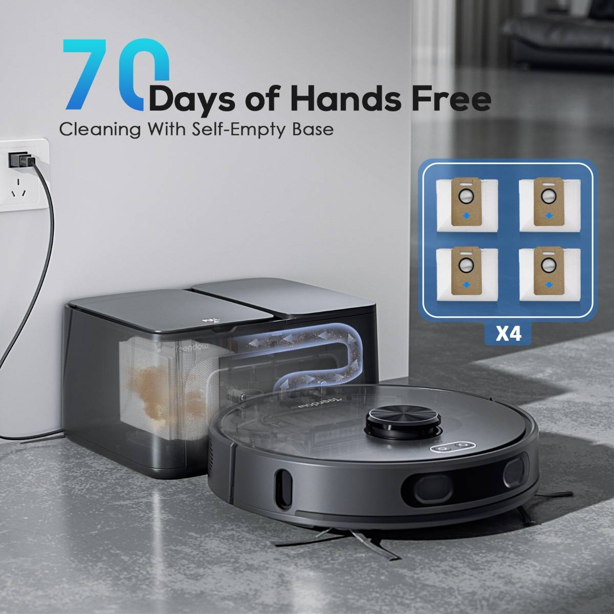 Teendow D65S MAX Robot Vacuum