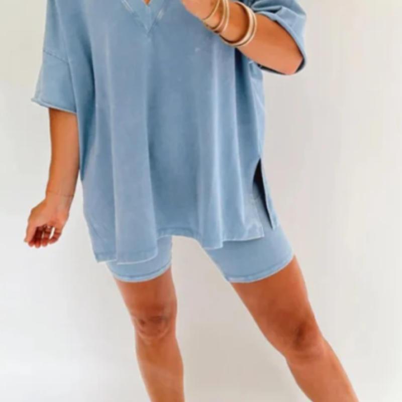 WOMEN&#039;S SUMMER WASHED SET