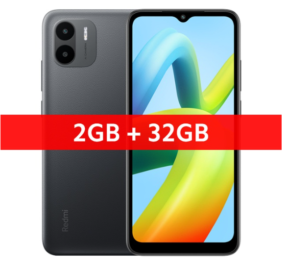 [World Premiere] Global Version Xiaomi Redmi A1 Smartphone 2GB RAM 32GB ROM MTK Helio A22 8MP Camera Cellphone 5000mAh Battery