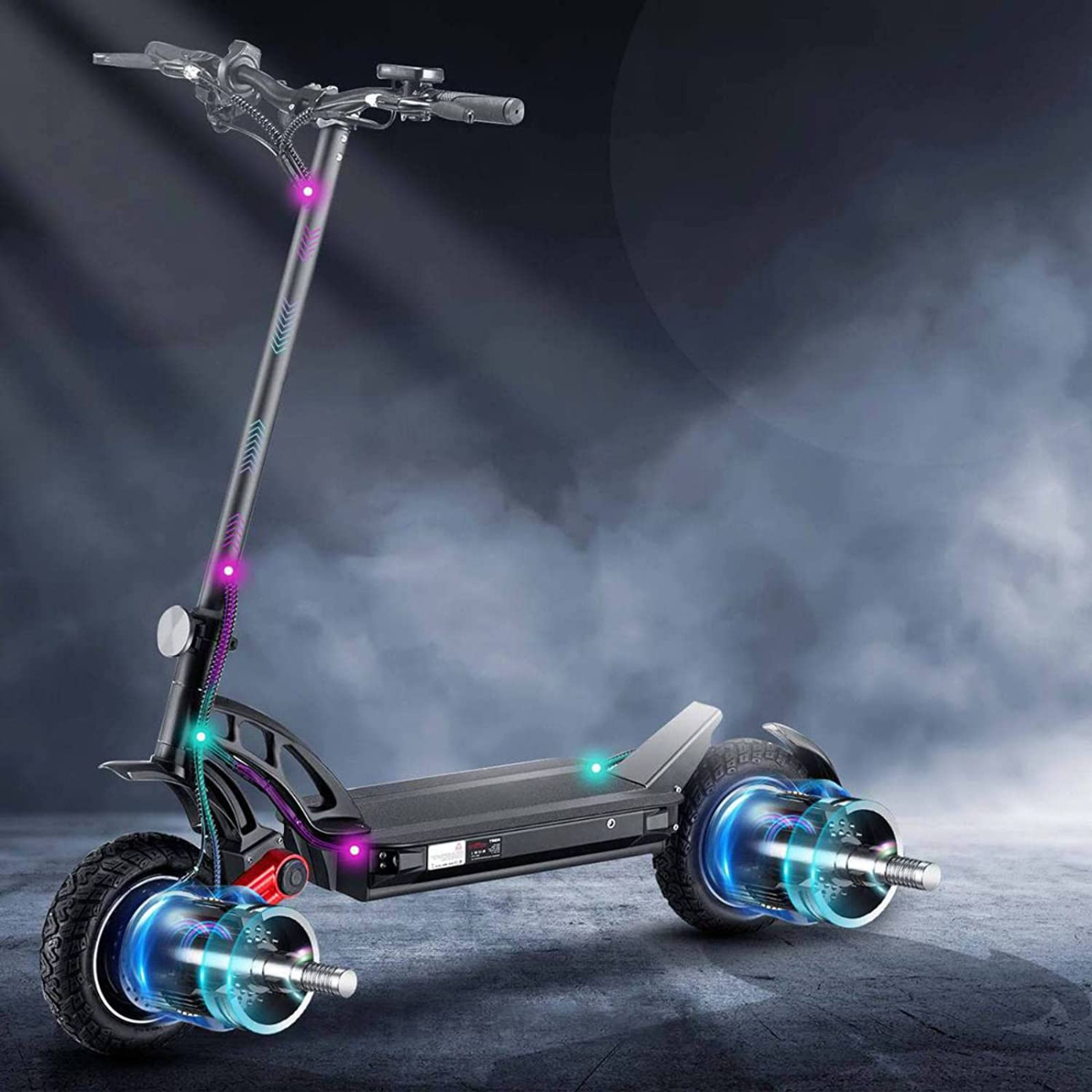 [Only ship to Europe country] HiBoy Titan Pro Electric Scooter 10&#039;&#039; Tires 1200W*2 Dual Motors 48V 17.5Ah Battery 51.5km/h Max Speed 60-65km