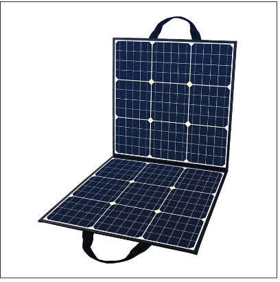 Portable 50W Solar Panel Charger for Generator and Phone