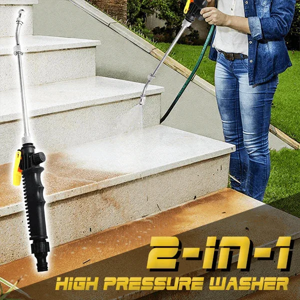 HOT SALE - 49% OFF 2-in-1 High Pressure Washer