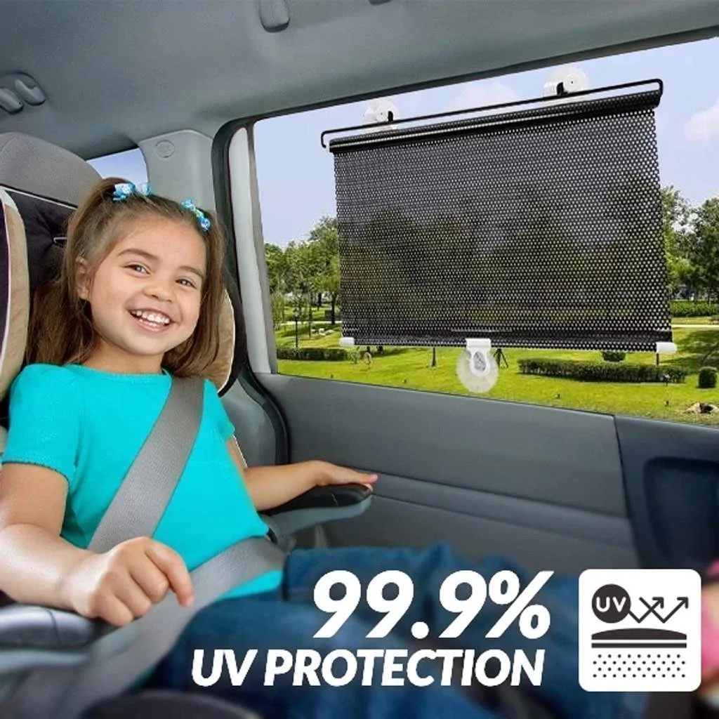 (New Year Sale - 48% OFF)Retractable Window Roller Sunshade For Car/Room