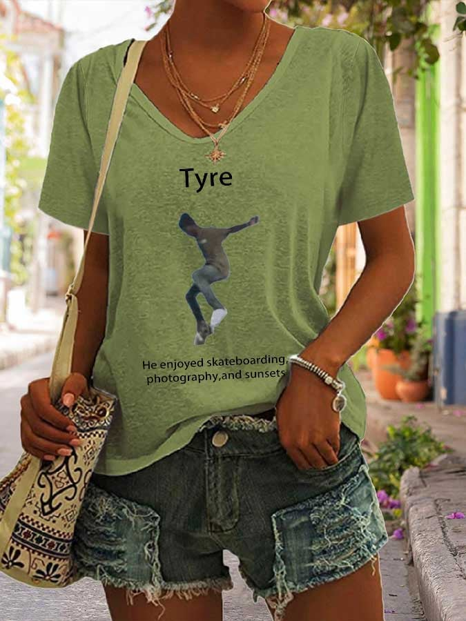 Sunset Print T-Shirt: Celebrating Skateboarding, Photography, and Tyres