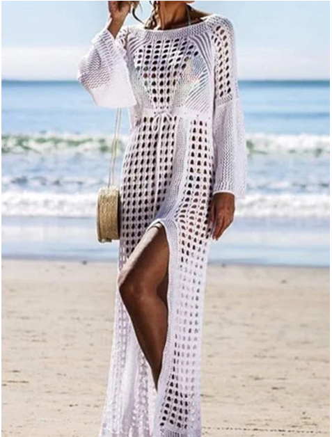Sexy Empire Hollow Swimwear Cover-Ups