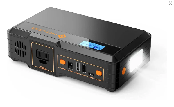 Portable Laptop Charger with 148Wh Battery Pack and AC Outlet