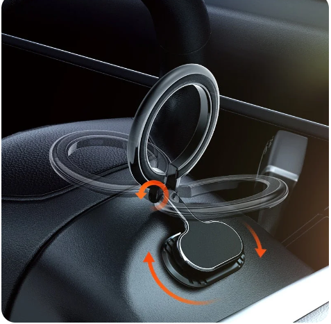 Metal Magnetic Secure Drive Car Phone Holder
