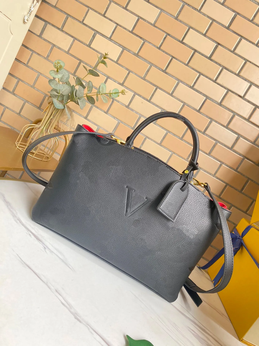 Designer Luxury Handbags Purses BOWLING VANITY Bag Women Brand Tote Flower Cosmetic Bag Real Leather Shoulder Bags