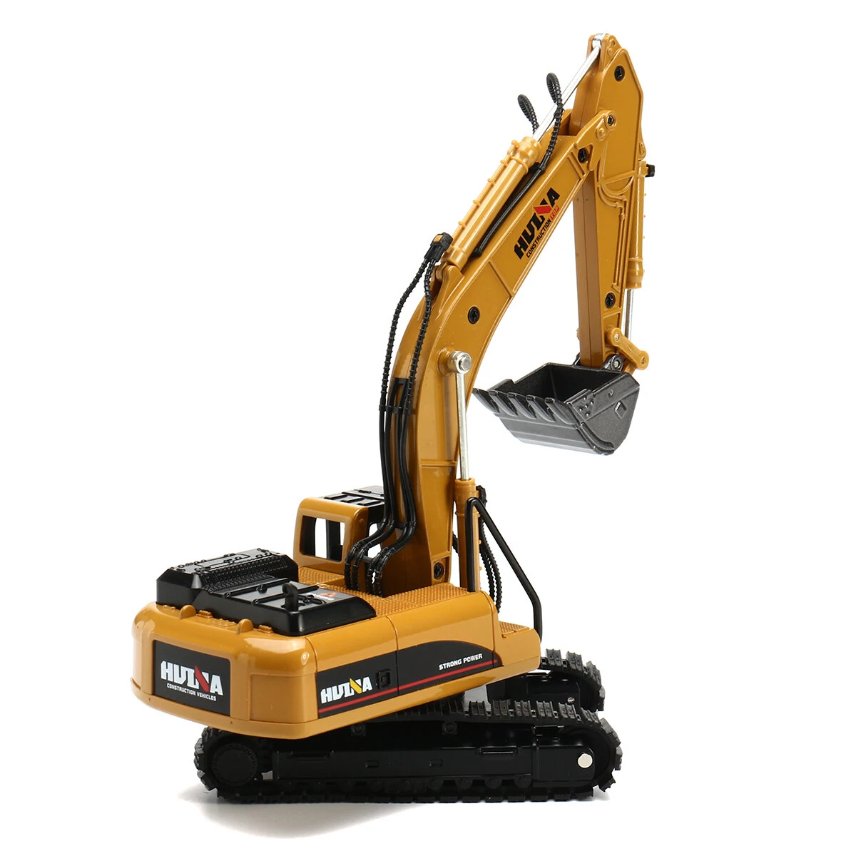 HUINA 1:50 Excavator Diecast Model: Realistic Engineering Digging Toy