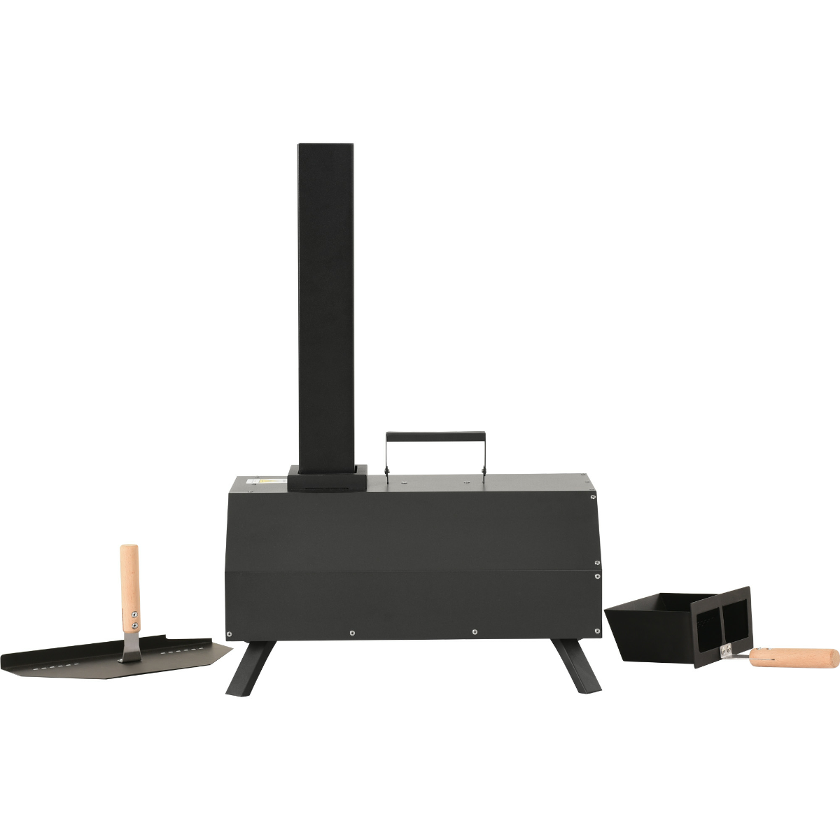 Pellet Pizza Oven: Outdoor Cooking with 11&quot; Pizza Stone