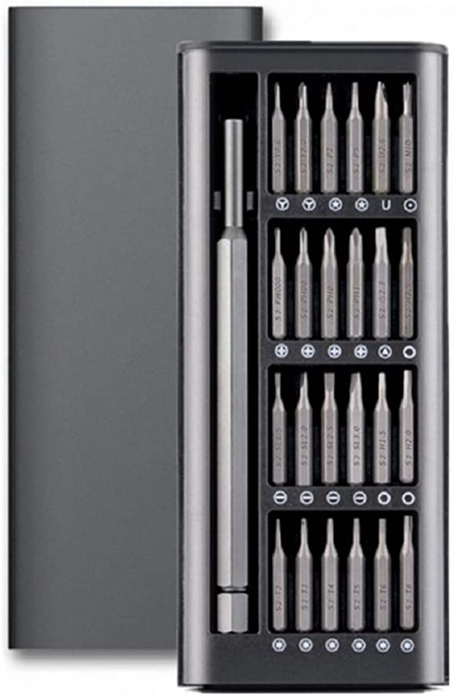 24-in-one screwdriver set S2 phosphating screwdriver head home computer mobile phone disassembly multi-function