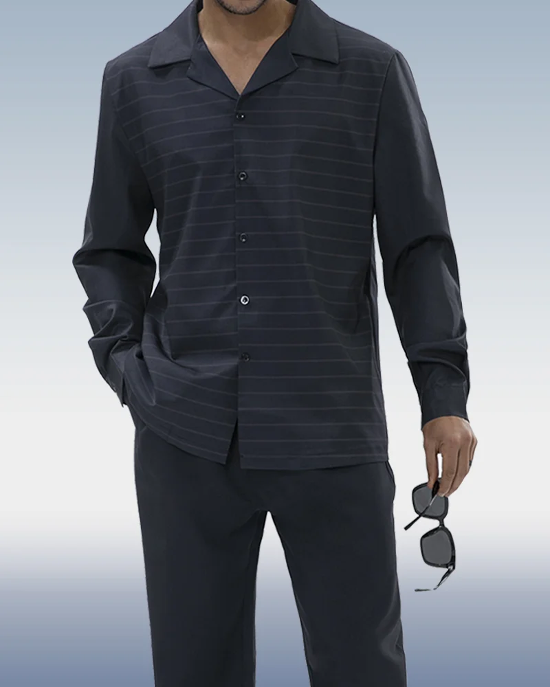 Men&#039;s Casual Walking Suit with Long Sleeve Fashion